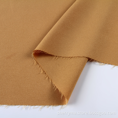 100 polyester georgette moss crepe fabric